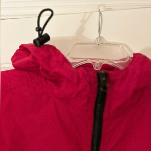 Vintage Disney World WDW Est. 1971 Mickey Mouse Red Windbreaker Jacket Sz L. - Picture 8 of 10